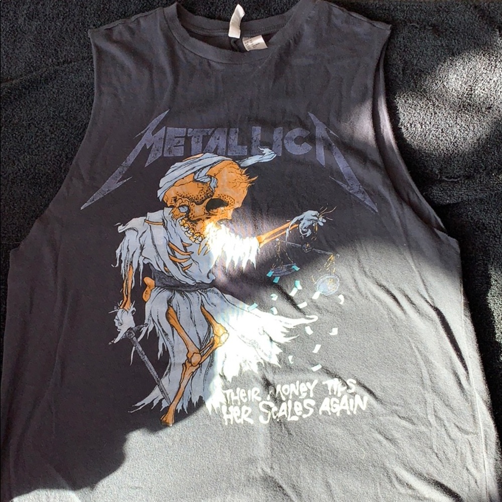 H&m Metallica tank top